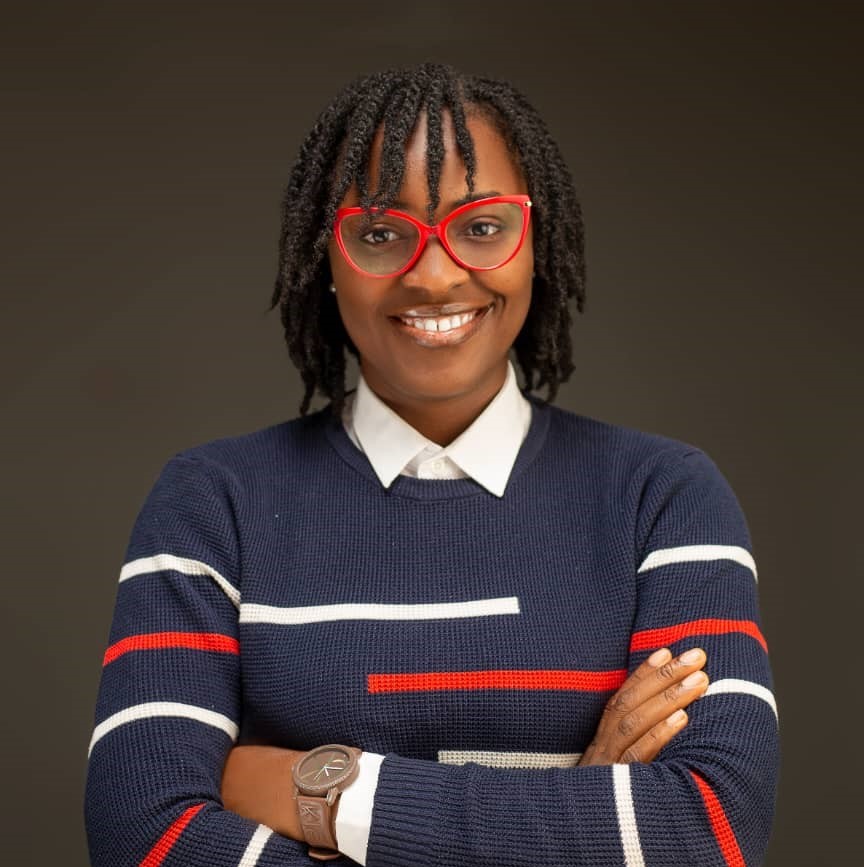 Founder of the organization smiling confidently in office